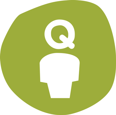 Logo for Q app