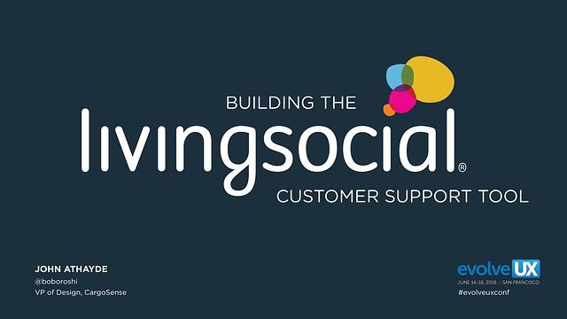 Building the LivingSocial Customer Support Tool cover
